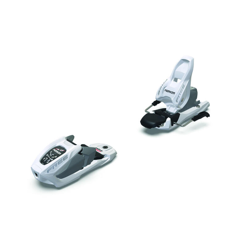 Fixations De Ski Free 7 95mm White Silver