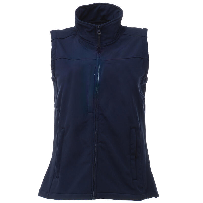 Dames Flux Softshell Bodywarmer (Waterafstotend & Windbestendig) (Navy)