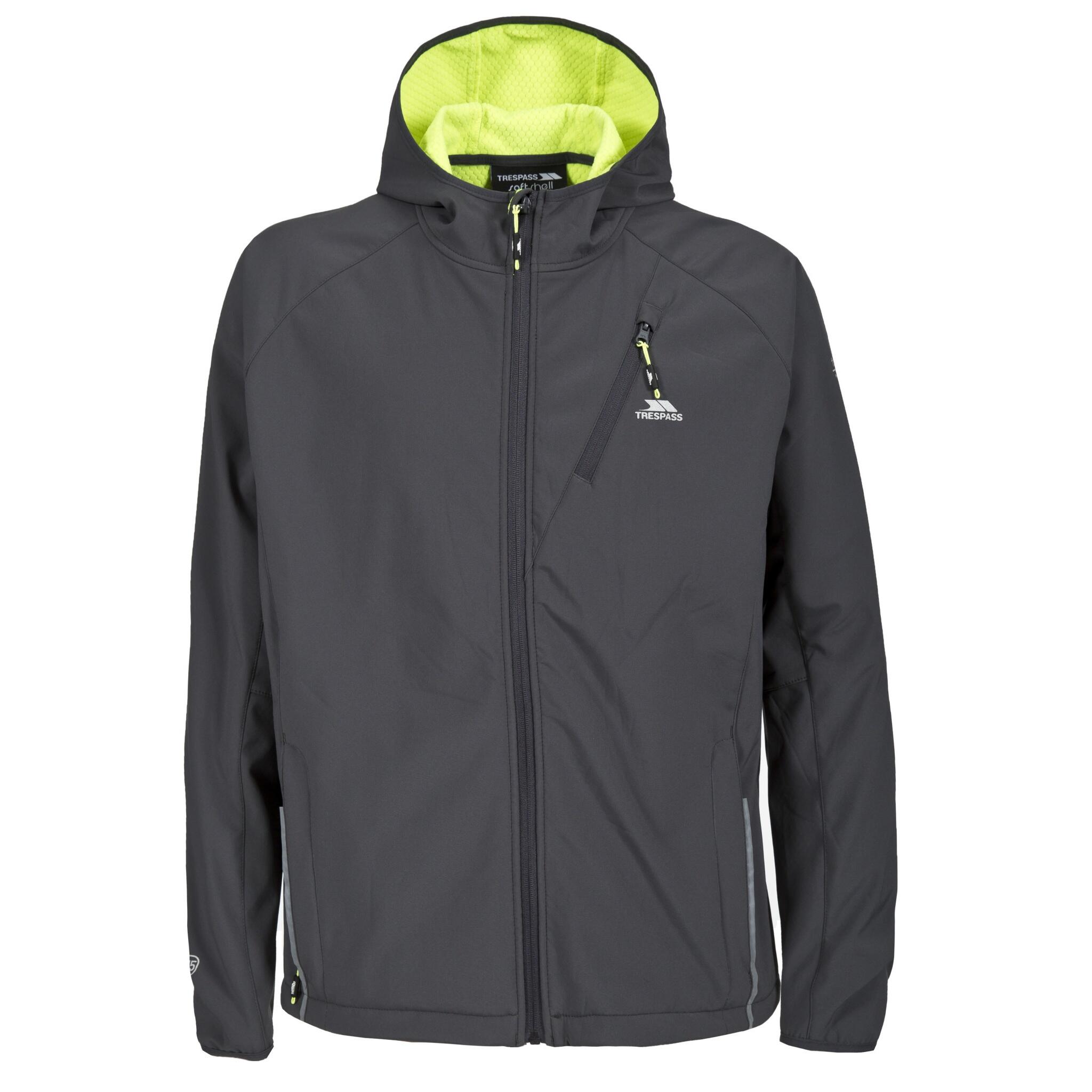 BATHURST Men's softshell jacket (Dark grey)