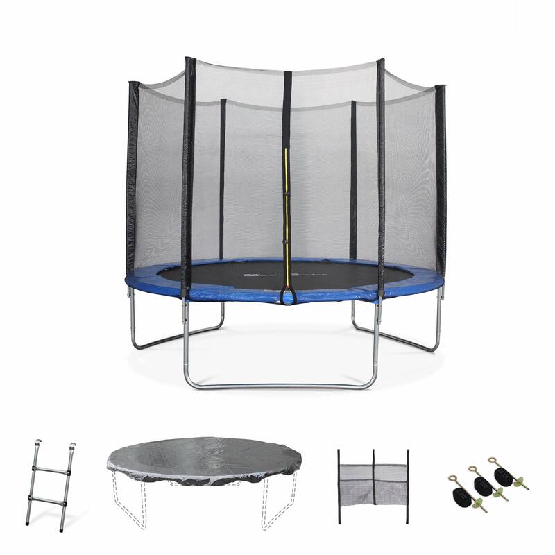 Filet de trampoline - 305 cm - bord intérieur - 6 poteaux