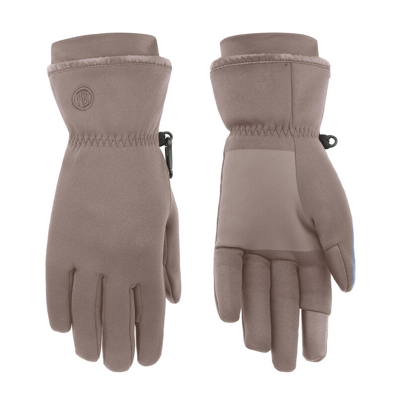 Gants Polaire Poivre Blanc Smart Stretch Fleece Gloves 1777 Rock Brown Femme