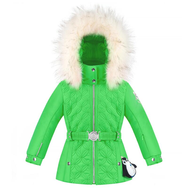 Veste Traditionnelle Poivre Blanc 1003 Quilted Fizz Green Fille