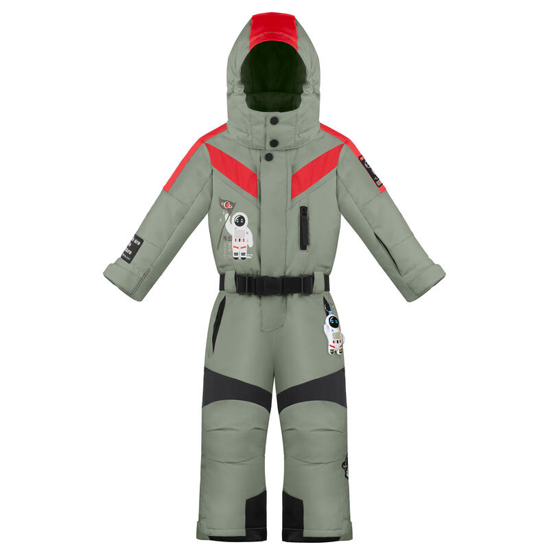 Combinaison De Ski Poivre Blanc Ski Overall 0930 Fancy Slate Green Garçon