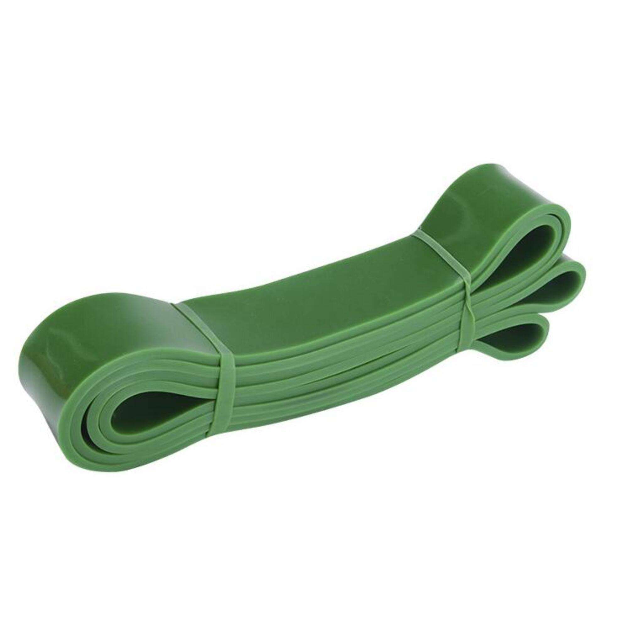 Power band 208cm x 44.5mm Green 50lbs 125lbs