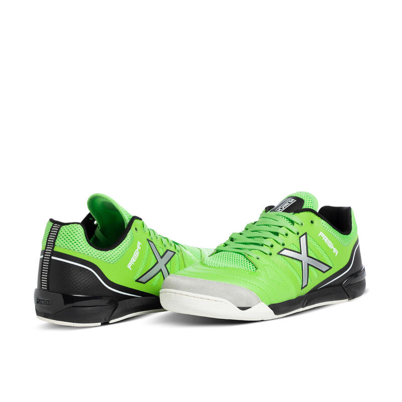 PRISMA FUTSAL SHOES - FLUORESCENT GREEN〔PARALLEL IMPORT〕 - Decathlon