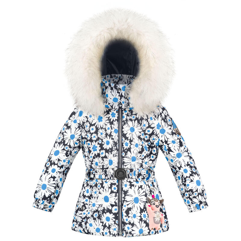 Veste De Ski/snow Poivre Blanc Ski Jacket 1003 Daisy Blue Fille