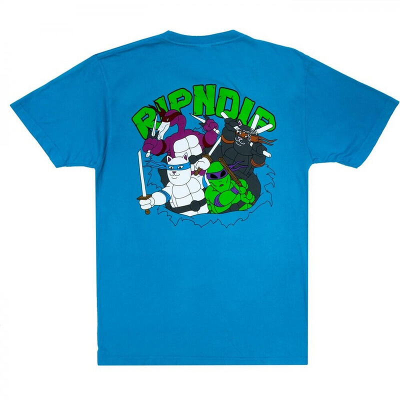 TEE-SHIRT HOMME TEENAGE MUTANT BLUE