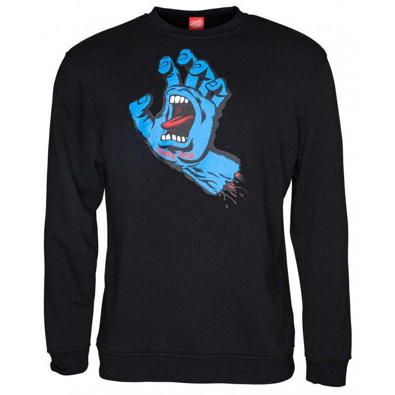 SWEAT HOMME SCREAMING HAND BLACK
