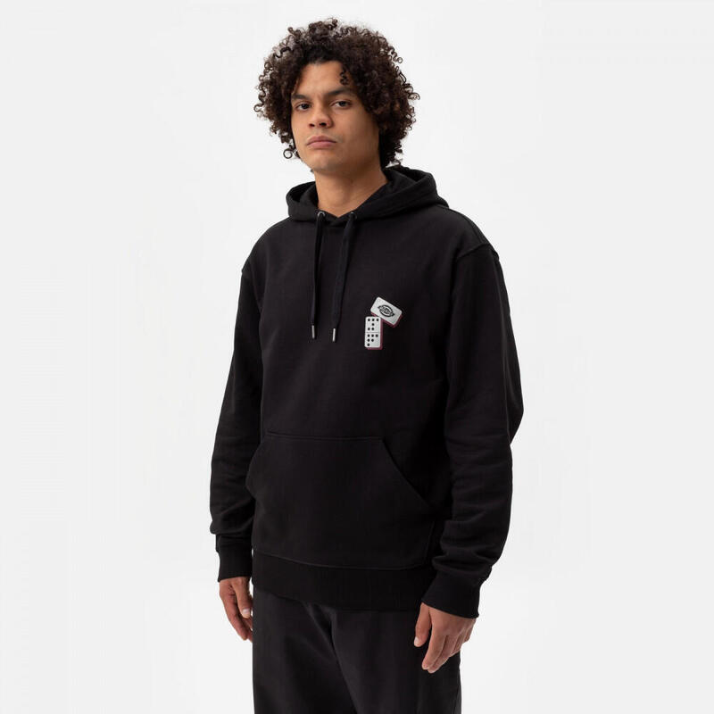 SWEAT HOMME JF GRAPHIC HOODIE BLACK