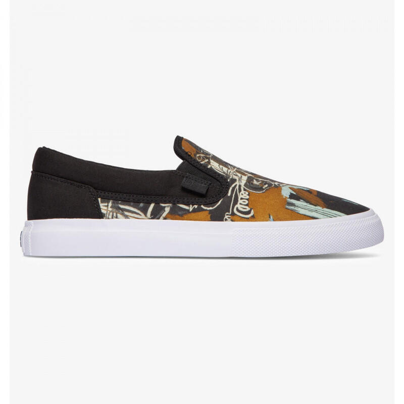 CHAUSSURES DE SKATE HOMME BASQ MANUAL SLP BLACK GRAPHIC