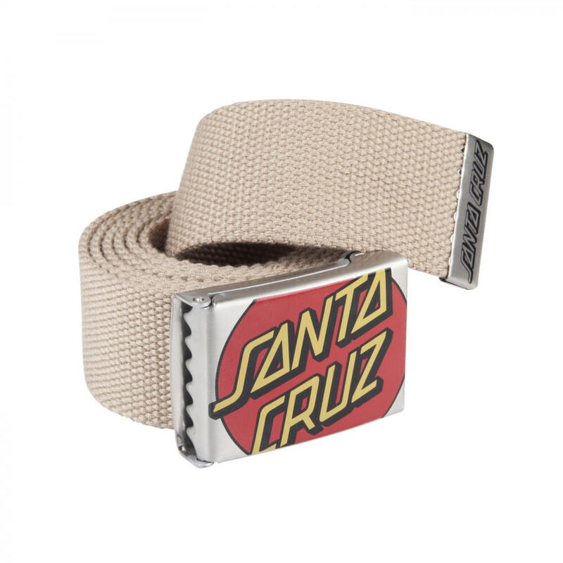CEINTURE HOMME CROP DOT BELT SAND