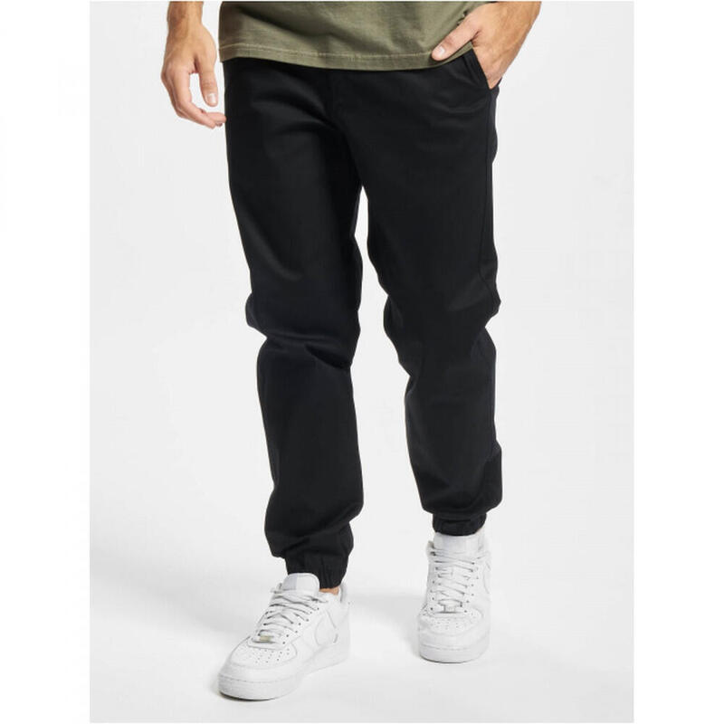 PANTALON HOMME TWILL JOGGER BLACK
