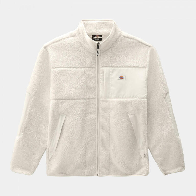 SWEAT HOMME RED CHUTE SHERPA ECRU