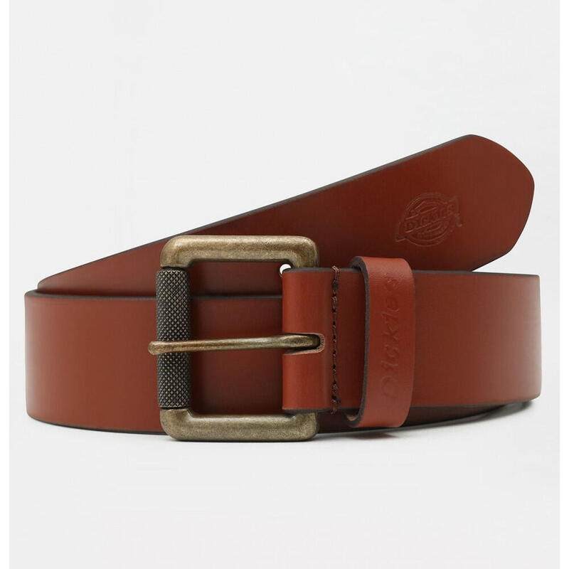 CEINTURE HOMME SOUTH SHORE LEATHER BELT BROWN