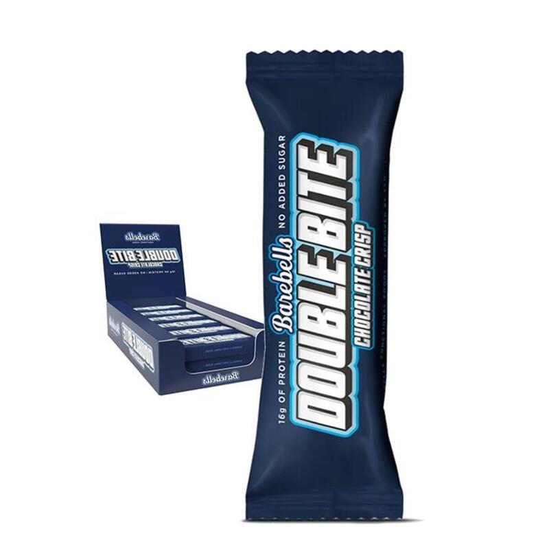Barebells Protein Bar - Double Bite Chocolate Crisp 12 bars x 55g