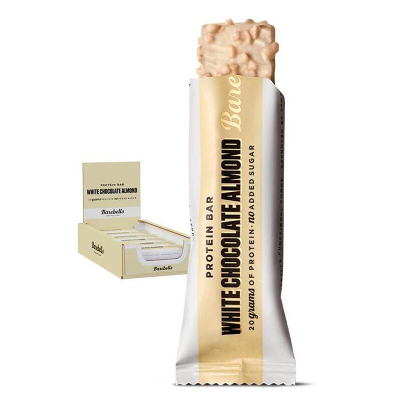 Barebells Protein Bar - White Chocolate Almond 12 Bars x 55g