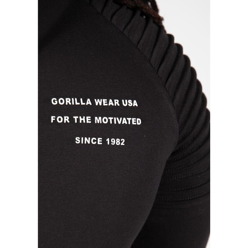 Bluza fitness męska Gorilla Wear Delta Hoodie rozpinana z kapturem
