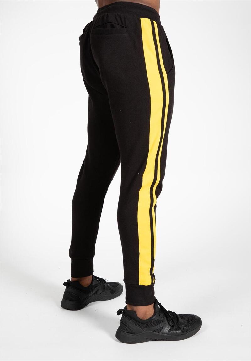 Pantalon de costume - Banks - Noir/Jaune