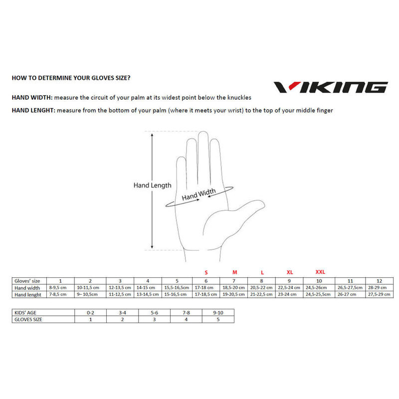 Rękawiczki multifunkcyjne dla dorosłych Viking Fremont GORE-TEX Infinium Stretch