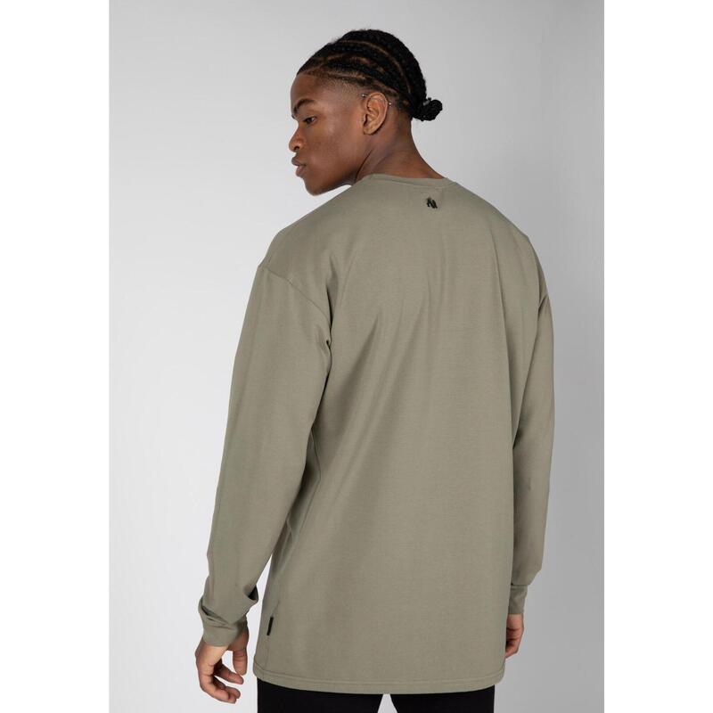 Boise Oversized Long Sleeve Dark Green