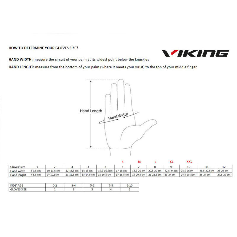 Rękawiczki multifunkcyjne dla dorosłych Viking Horten