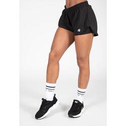 Gorilla Wear Salina 2-in-1 Shorts - Zwart
