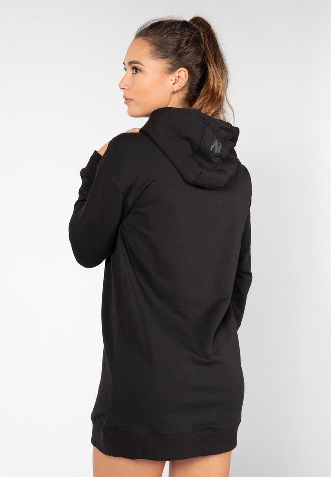 Bluza fitness damska długa Gorilla Wear Alexandria Hoodie