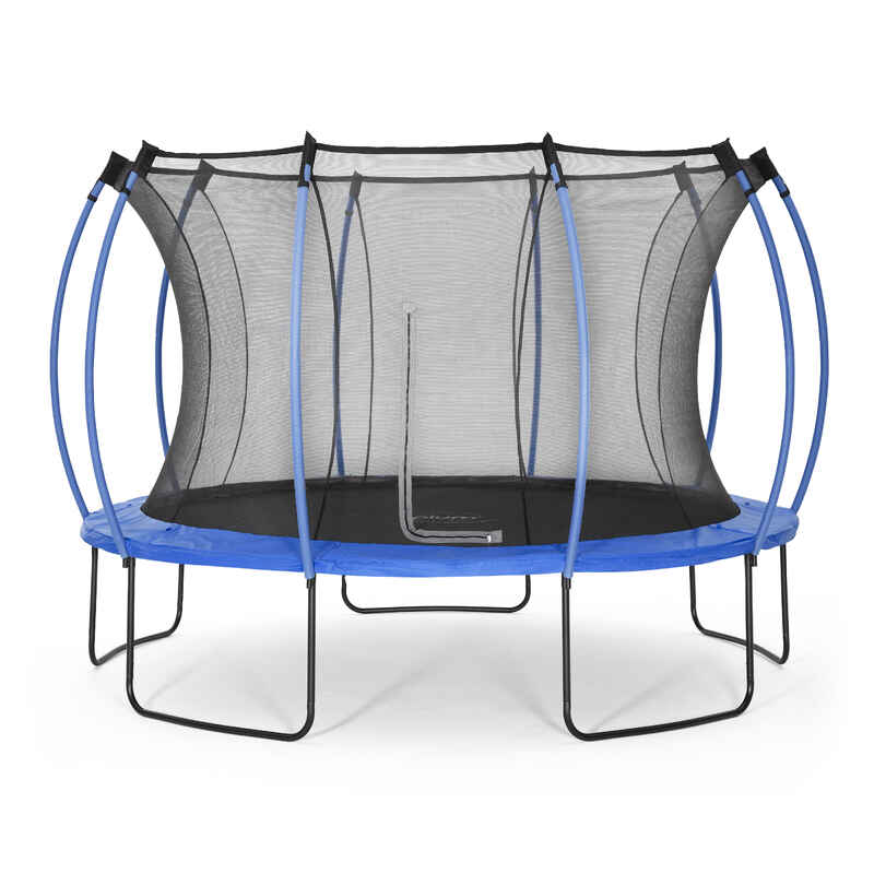 Plum Springsafe Trampolin Colours 366 cm mit Sicherheitsnetz, blau
