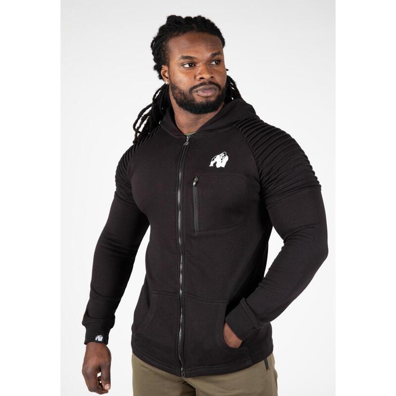 Bluza fitness męska Gorilla Wear Delta Hoodie rozpinana z kapturem