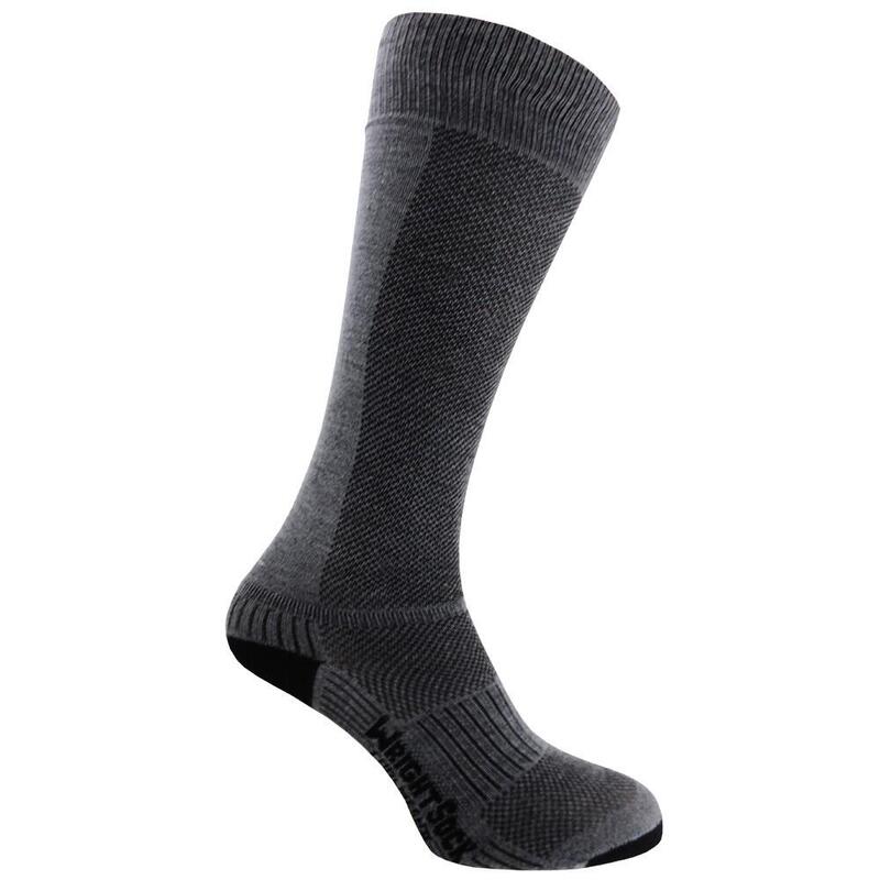 Wrightsock Coolmesh OTC - Grijs - Dubbellaags anti-blaar sokken