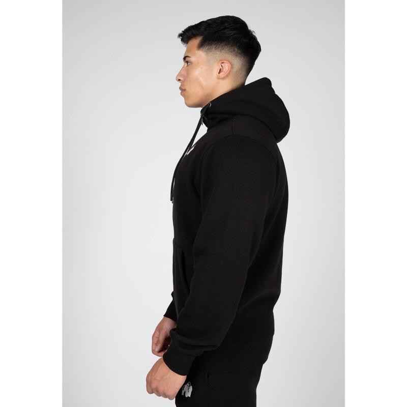 Kennewick Zipped Hoodie Black