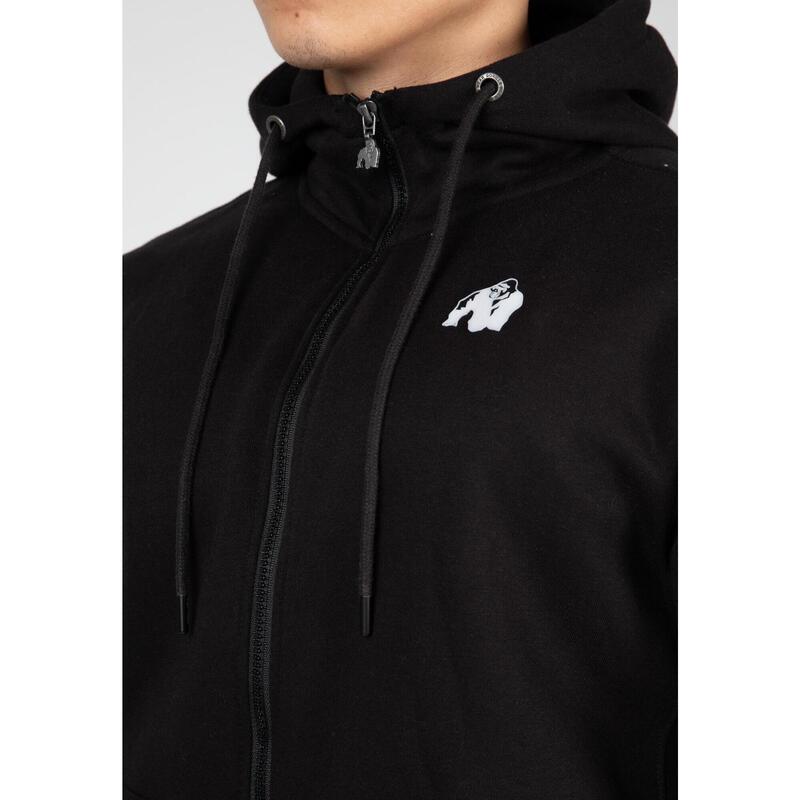 Kennewick Zipped Hoodie Black