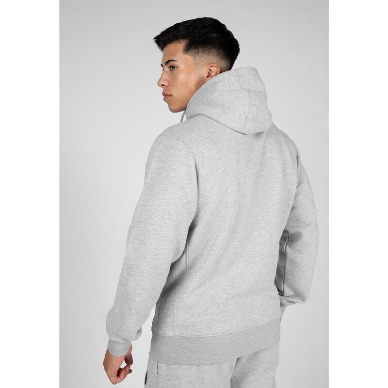 Kennewick Zipped Hoodie Gray