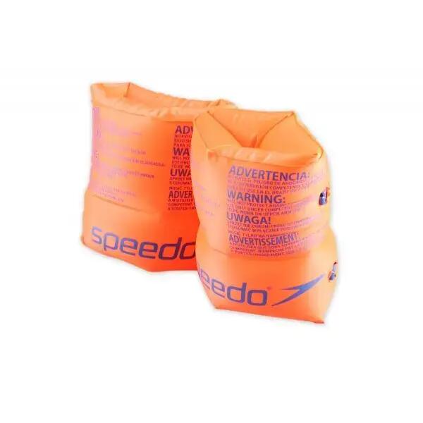 Speedo Rollup Junior Armbands - Orange - 2-12 years