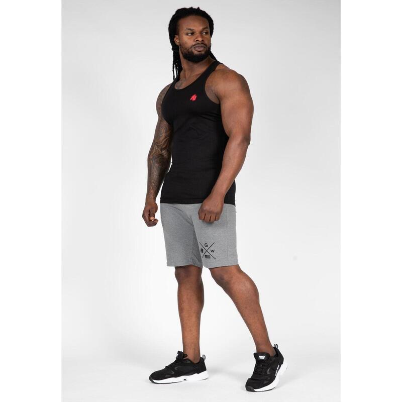 Adams Stretch Tank Top - Black