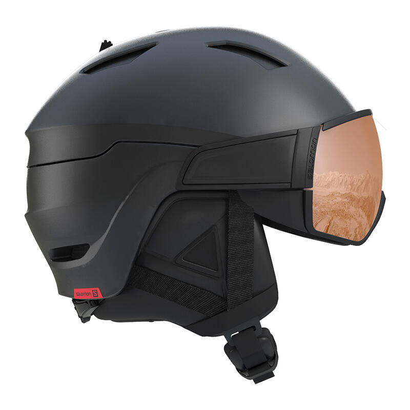 Casque De Ski/snow Driver S Bk/red/uni. T.orange Homme