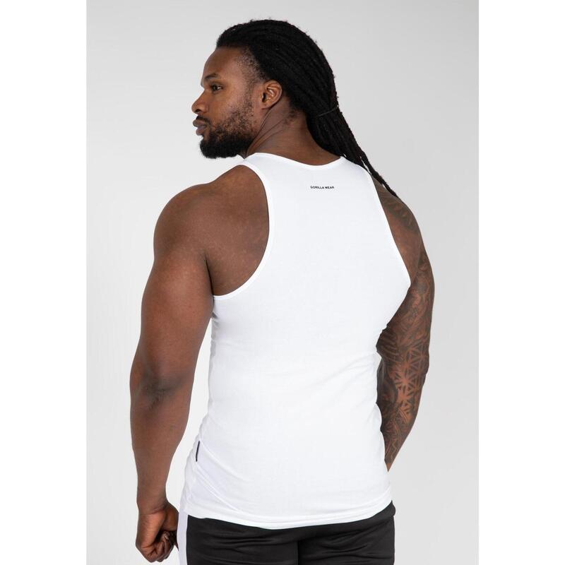 Adams Stretch Tank Top White