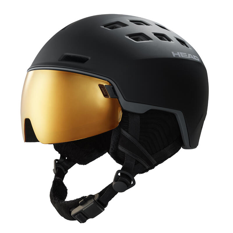 Casco de esquí Radar Pola Negro