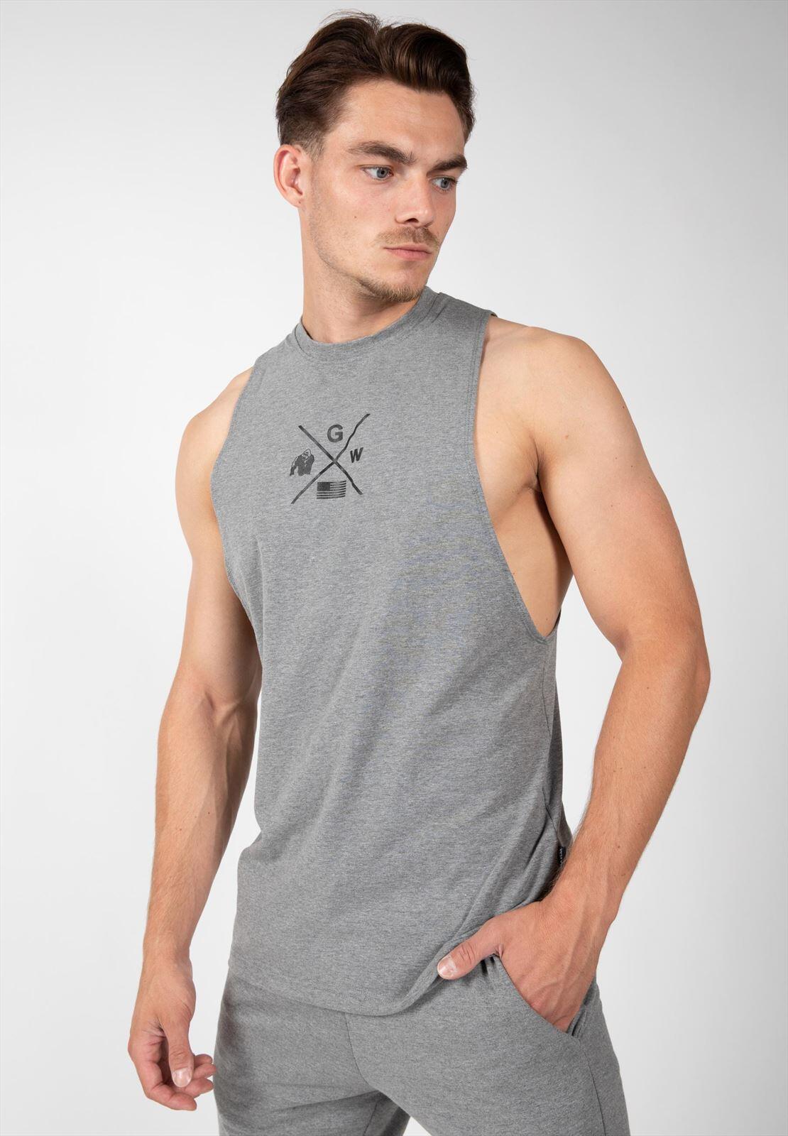 Cisco Sisa caídaCamiseta de tirantes - gris/Negro 4/7
