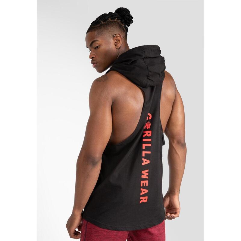 Lawrence Hooded Tank Top - Black