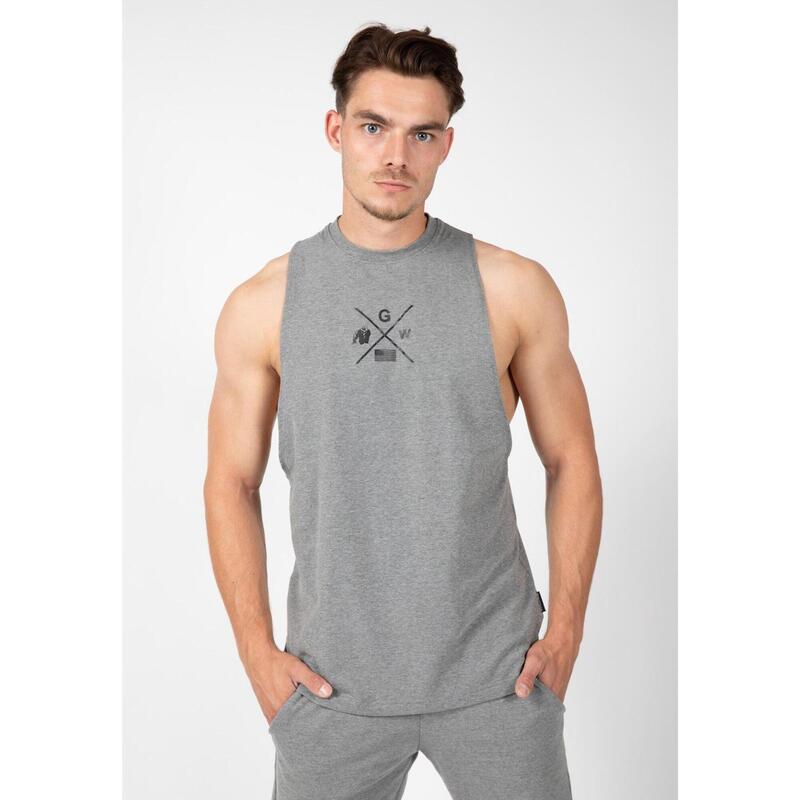 Cisco Drop Armhole Tank Top Gray/Black