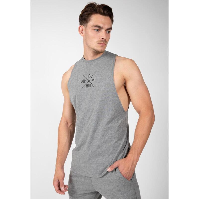 Cisco Drop Armhole Tank Top Gray/Black