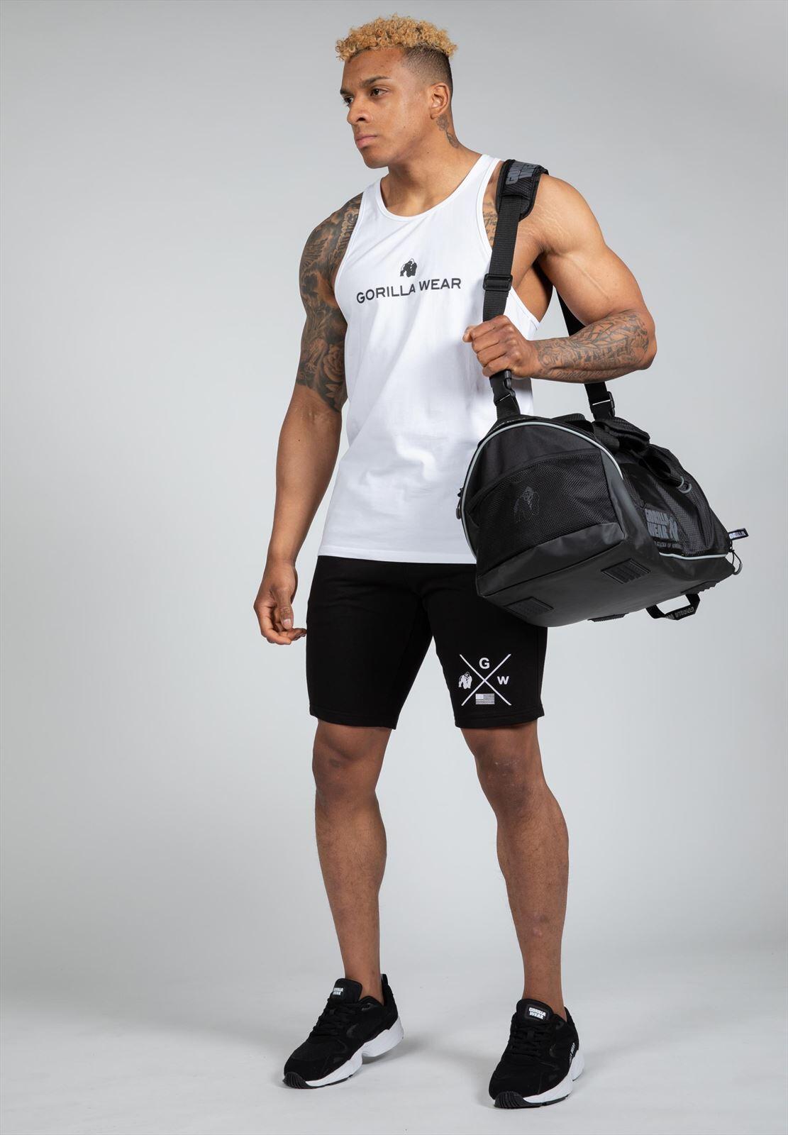 Tank top fitness męski Gorilla Wear Adams Stretch czarny 3/7