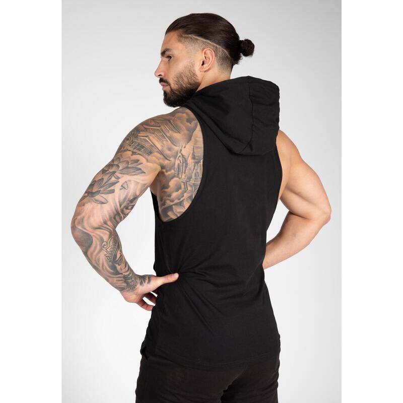 Tank Top fitness męski Gorilla Wear Rogers Hooded z kapturem