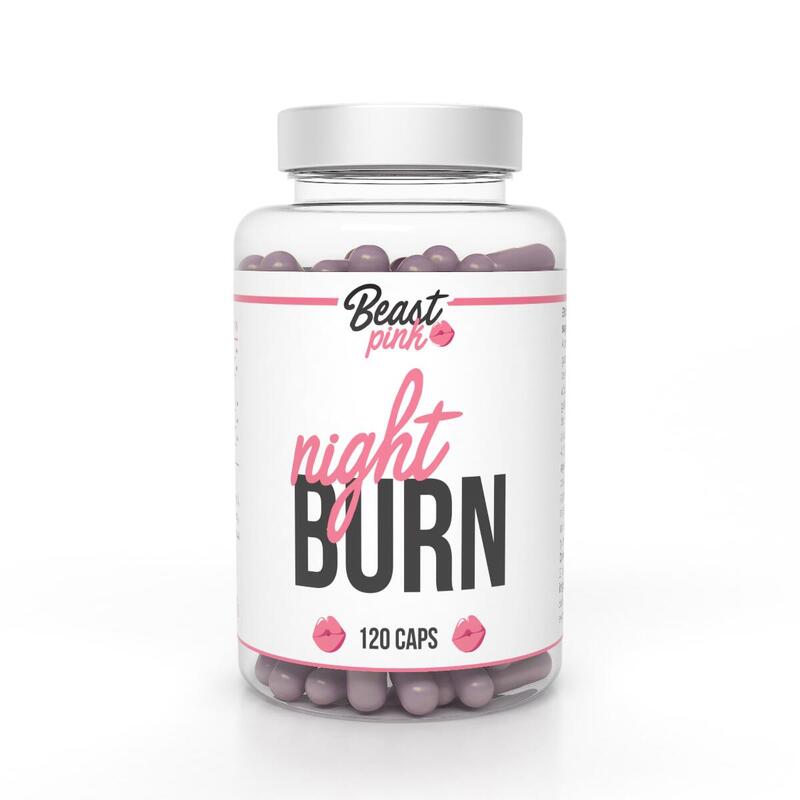 Spalacz tłuszczu BeastPink Night Burn 120 kapsułek