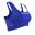 Brassiere top intime Femme Running Fitness yoga kinesiotaping interne Bleu