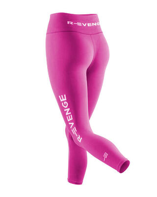 Q-skin legging voor dames fuchsia
