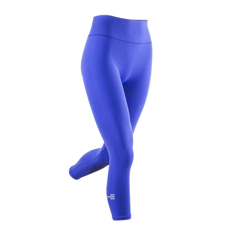 Damen Technical Running Q-Skin Push Up Leggings blau
