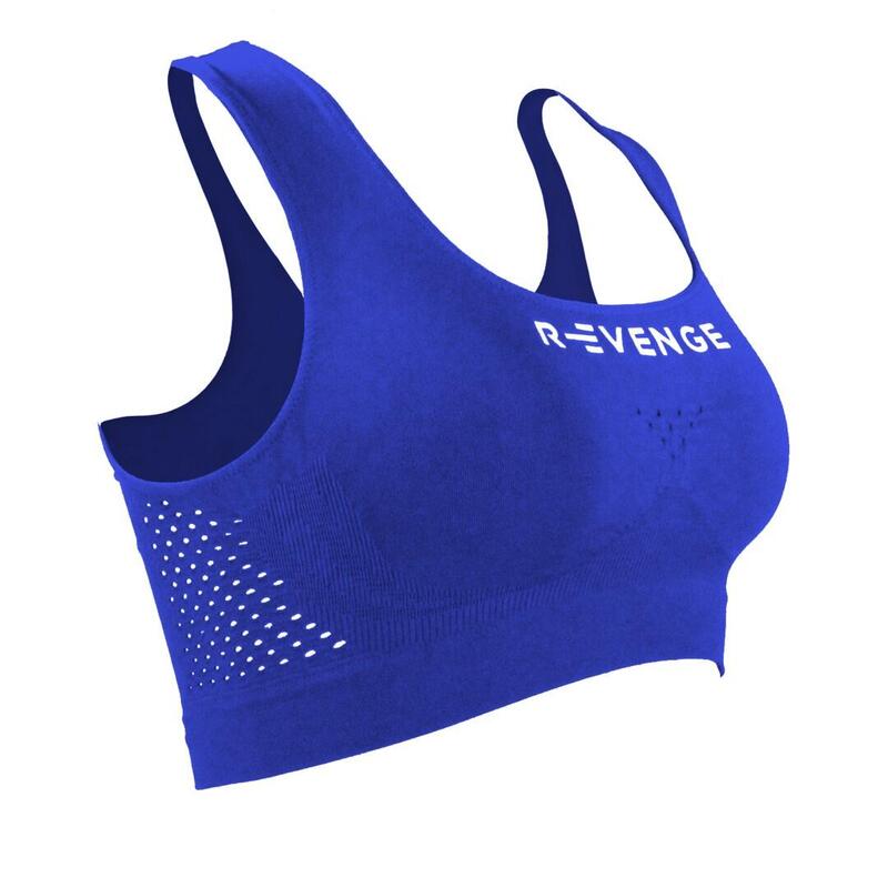 SportTopje Dames  fitness protection taping Blauw Royal