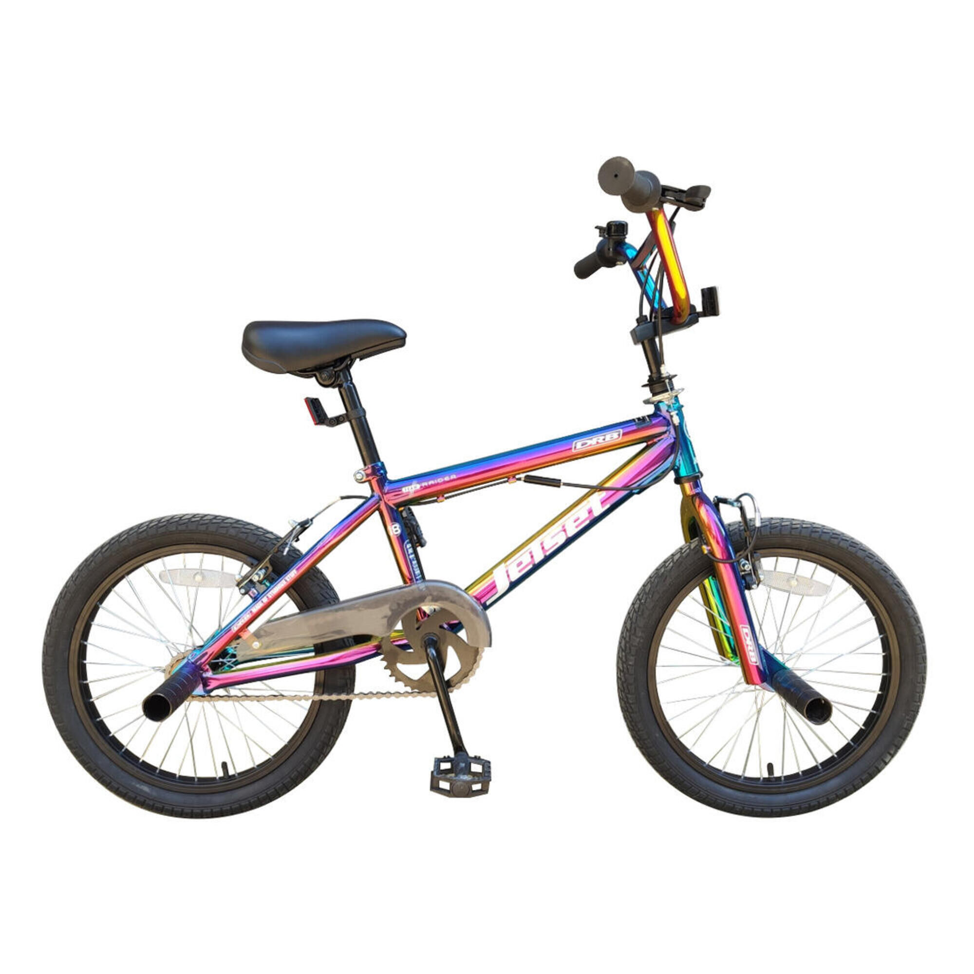 DALLINGRIDGE Dallingridge Jetset 18In Kids Freestyle BMX , 360 Gyro - Neo Chrome Jet Fuel